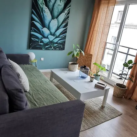 Appart T2 L'Ile De Nantes Avec Parking Prive Extérieur photo